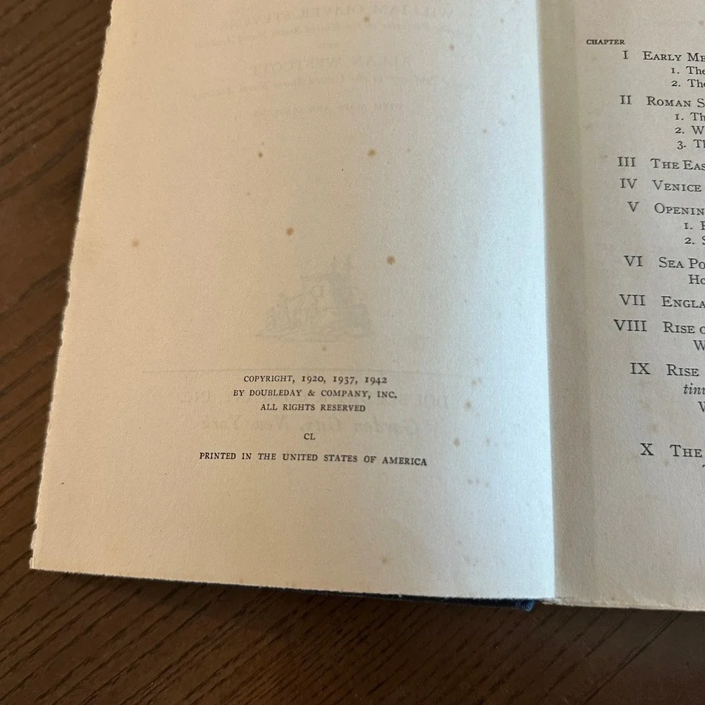 A History of Sea Power 1950 Doubleday‎ Stevens Westcott US Navy NROTC Iowa State